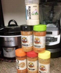 Party Combo Pack, Spice and Seasoning Gift Set, Pack of 3 - Pizza, Ranch, Taco Tuesday - Premium All Natural & Healthy Spice Blend - Low Sodium Chicken, Beef, Seafood, Salad, Vegetable, Tacos, Pizza Grilling Seasonings - BBQ & Steak Rub by Flavor God 15 71mr6YIkFPL