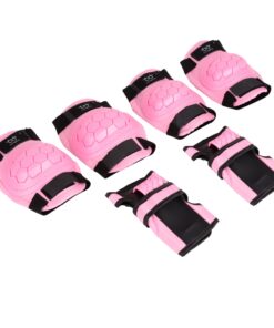 Alternative view of Kids Knee Pads and Elbow Pads Set，Kids Protective Gear Set,Knee Pads Skating Rollerblading Skateboarding BMX Scooter Cycling Pink M (Age:5-8Y)