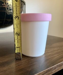 Tovolo Sweet Treat, 6 oz. Mini Tubs Set of 4, Tight-Fitting Silicone Lid, Easy Stacking Reusable Ice Cream Container, 6-Ounces, Assorted MINI Sweet Treat Tubs Set of 4 30 71mrVAU9uyL