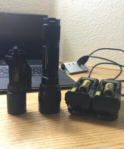 Streamlight 88065 ProTac HL-X 1000-Lumen Multi-Fuel Professional Tactical Flashlight, Includes CR123A Lithium Batteries and Holster, Black 34 71ms9Imy4xL