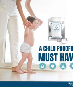 The Hamptons Baby Caring Corner Guards | Premium Clear Corner Protectors | Safety Furniture Bumpers | Long Lasting, Pre-Applied Gel Adhesive | Sharp Corner Cushion 30 71mtgwBVnsL