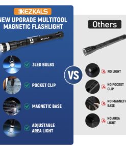 Alternative view of Gifts for Men, Flashlights Telescoping Magnetic Pickup Tool, Stocking Stuffers for Him, White Elephant Gifts for Adults, Car Accessories for Mens Christmas Gifts, Gifts for Men Who Have Everything