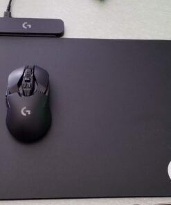 Logitech G Powerplay Wireless Charging System for G502 Lightspeed, G703, G903 Lightspeed and PRO Wireless Gaming Mice, Cloth or Hard Gaming Mouse Pad - Black 37 71mvPJtqqqL