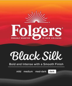 Folgers Black Silk Dark Roast Coffee, 72 Keurig K-Cup Pods 17 71mvt9hzx7L