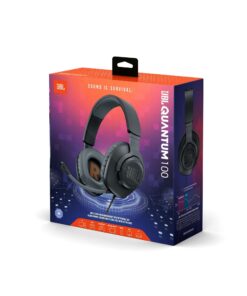 JBL Quantum 100 - Wired Over-Ear Gaming Headphones - Black, Large 36 71mvwIyfczL