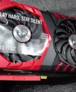 MSI GAMING GeForce GTX 1060 6GB GDRR5 192-bit HDCP Support DirectX 12 Dual TORX 2.0 Fan VR Ready Graphics Card (GTX 1060 GAMING X 6G) GTX 1060 GAMING X 6G 57 71mvwtbTQmL