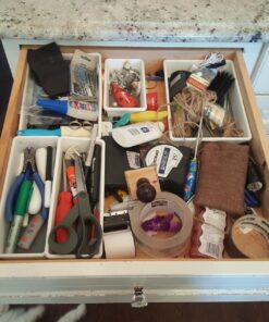 BAMBUROBA Drawer Dividers Silverware Tray Expandable Utensil Cutlery Tray Bamboo Wooden Adjustable 4 Compartments Flatware Organizer Kitchen Storage Holder for Knives Forks Spoons Brown 32 71mvzJ1lCJL