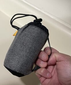 TREKOLOGY Inflatable Neck Pillow for Travel - Ultimate Comfort and Support for Airplanes, Cars, and More - Ergonomic Design for Restful Sleep and Neck Relief - Essential Travel Accessory Navy Blue 30 71mw59njjpL