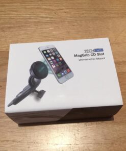 TechMatte MagGrip Universal Magnetic CD Slot Car Mount with Extra Strong Magnetic Grip (1 Pack) 73 71mxCFTGjvL