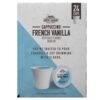 Grove Square Cappuccino, French Vanilla, 24 Count Single Serve Cups 24 Count (Pack of 1)