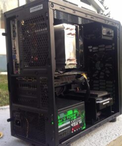 Thermaltake Versa H15 SPCC Micro ATX Mini Tower Computer Chassis CA-1D4-00S1NN-00, Black Computer Case 82 71mxja5MbeL