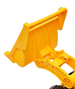 Amazon Basics Toy Construction Vehicle Set, Dump Truck and Bulldozer, Indoor/Outdoor, 10-Inch, Pack of 2, Yellow, 10.25" x 12" x 5.75" 46 71mzAGeOWL