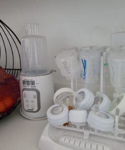 Bottle Warmer, GROWNSY 8-in-1 Fast Baby Milk Warmer with Timer for Breastmilk or Formula, Accurate Temperature Control, with Defrost, Sterili-zing, Keep, Heat Baby Food Jars Function Gray 36 71mzFFMn2AL