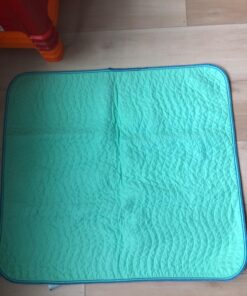 IMPROVIA® Washable Underpads, 34" x 36" (Pack of 4) - Heavy Absorbency Reusable Bedwetting Incontinence Pads for Kids, Adults, Elderly, and Pets - Waterproof Protective Pad for Bed, Couch, Sofa, Floor 4 Pack - 34x36 35 71mzWR5dtL