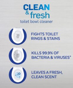 Lysol Clean & Fresh Toilet Bowl Cleaner, Ocean Fresh, 24 oz (Pack of 4) 9 71mzewZM0UL 1