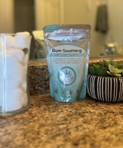 Sitz Bath for Hemorrhoids Soothing 20-in-1 Salts Soak Mix, Concentrated Pouch Makes 15 Toilet Seat Basin Sit Soaks. Made-in-USA 20 71n 7IsAJ4L