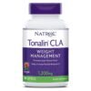 Natrol Tonalin CLA Softgels, Derived from safflower plant, Promotes lean muscle mass, Helpes increase muscle retention, Promotes fat metabolism, Weight management supplement, 1,200mg, 90 Count 24 71n mFPPi5L