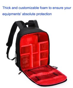 Powerextra Professional Waterproof small camera backpack, digital camera backpack for Nikon, Sony, Olympus, Samsung, Panasonic, Pentax and More Cameras 31 71n0W93xazL