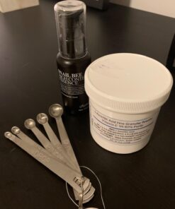 L-Ascorbic Acid Powder (Cosmetic Vitamin C Powder for Face) to Make Your Own Vitamin C Serum, Hyaluronic Acid Serums with Vitamin C & Other DIY Cosmetic Formulations for Skin Care 6 Oz 27 71n0XKDQ9UL