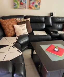 Mammoth Pet Products X-Mat Foldable Training Mat, 18-Inch, Beige (60006D) 18.0"L x 18.0"W x 0.5"Th 21 71n23djtz4L