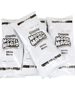 Crayola Model Magic White, Modeling Clay Alternative, Kids Art Supplies, 2 lb. Bucket, Gifts For Kids 31 71n25IYZQ6L