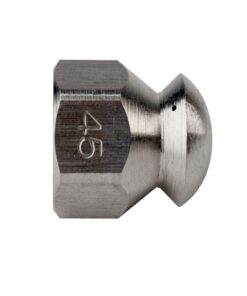 Sewer Jetter Kit 1/4" NPT x 50' Hose & 4.5 Orifice Button Nose Nozzle 4000 PSI 1/4 in. 24 71n2Ygcw8TL