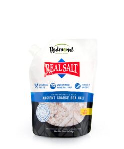 Redmond Real Sea Salt - Natural Unrefined Gluten Free, Coarse Salt with Coarse Grinder (Original Bundle) 15 71n2y3lfOoL