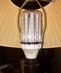 30W Daylight LED Corn Light Bulb for Indoor Outdoor Large Area - E26 Socket 3000Lm 6500K,for Home Street Lamp Post Lighting Garage Factory Warehouse High Bay Barn Porch Backyard Garden Super Bright 30W 29 71n4OoilsbL