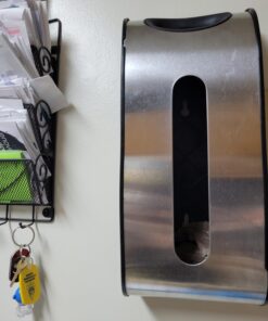 simplehuman Wall Mount Grocery Bag Dispenser, Brushed Stainless Steel 25 71n4QD08IL