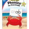 Carson Dellosa Phonics for First Grade Workbook―Writing Practice, Tracing Letters, Writing Words With Incentive Chart and Motivational Stickers (64 pgs) (Volume 11) (Home Workbooks) 6 71n4vYYIS6L