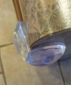 The Hamptons Baby Caring Corner Guards | Premium Clear Corner Protectors | Safety Furniture Bumpers | Long Lasting, Pre-Applied Gel Adhesive | Sharp Corner Cushion 40 71n58ltgEML