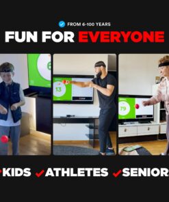 Boxbollen Original with App, Used by Celebrities - MMA Gear Boxing Ball - Boxing Reflex Ball with Adjustable Strap - Interactive The Boxball App Integration - Stocking Stuffer Ideas - 1 Pack 14 71n5AYlMPXL