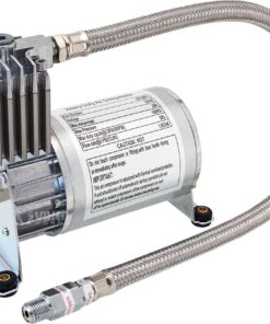 Vixen Horns 1.5 Gallon (6 Liter) Train/Air Horn Tank with 150 PSI Compressor Onboard System/Kit 12V VXO8815 13 71n5O9D1cLL