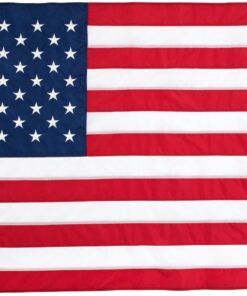 Vet-Mart American Flag, Embroidered Stars and Sewn Stripes, 3-Feet-by-5-Feet 3x5 feet 20 71n5cVarqL