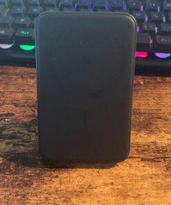 Anker Magnetic Battery, 5,000mAh Foldable Magnetic Wireless Portable Charger with Stand and USB-C (On The Side), Only for iPhone 15/15 Plus/15 Pro/15 Pro Max, iPhone14/13 Serie Interstellar Gray 55 71n6WUDcufL