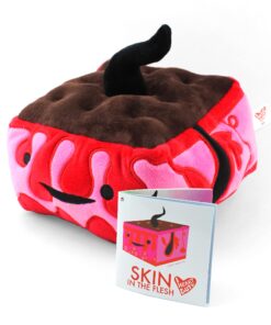 I Heart Guts Skin Plush - More Melanin - 9" Dermatology Gift Stuffed Toy Plushie 13 71n74aqrD4L