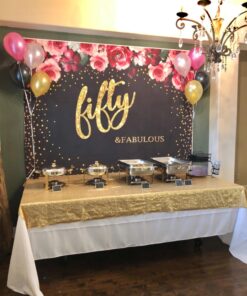 BalsaCircle 60x102-Inch Gold Rectangle Tablecloth for Wedding Party Cake Dessert Events Table Linens 60"*102" 45 71n79Mk6wL