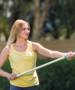 INTEX 29054E 94in Telescoping Aluminum Pole For Above Ground Pool Maintenance 94-Inch (2.39m) Shaft Only 11 71n7XMEHXxL