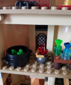 LEGO Harry Potter Hogwarts Great Hall 75954 Building Kit and Magic Castle Toy, Fantasy Creatures, Hermione Granger, Draco Malfoy and Hagrid (878 Pieces) 61 71n7pRJJGBL