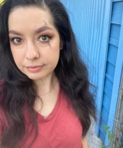 Mehron Makeup Rigid Collodion with Brush | Scarring Liquid | Scar Liquid | Liquid Scar Makeup | SFX Scar Makeup for Film .125 oz (4ml) 46 71n7pl3f5bL