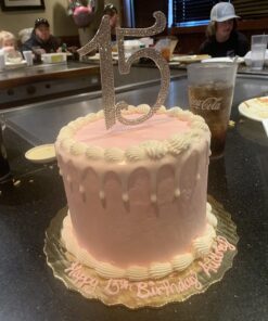 15 Cake Topper - Premium Silver Metal - 15th Birthday or Anniversary Party - Sparkly Rhinestone Quinceanera Cake Topper Decoration Makes a Great Centerpiece - Now Protected in a Box 38 71n8HUBnemL