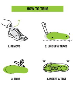 Superfeet All-Purpose Support Medium Arch Insoles (Blue) - Trim-To-Fit Orthotic Shoe Inserts - Professional Grade 7.5-9 Men / 8.5-10 Women 13 71n8Vjut28L