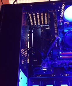 upHere RGB LED 120mm Case Fan,Quiet Edition High Airflow Adjustable Color LED Case Fan for PC Cases, CPU Coolers,Radiators System,5-Pack / C8123 67 71n8WlbYaeL