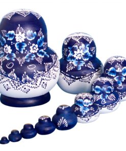 YAKELUS Russian Nesting Dolls Russian Dolls Matryoshka Doll Russian Dolls for Kids for Adults 10 Piece Set Handmade 1070 1070 (10 Piece) 15 71n9 Y9GknL