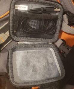 Hermitshell Hard EVA Travel Case Fits Anker PowerCore 13000 Portable Charger - Compact 13000mAh 2-Port Ultra Portable Phone Charger Power Bank (Black) Black 33 71n9MXsYbvL