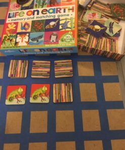 eeBoo: Life on Earth, Memory & Matching Game, Developmental and Educational, 24 Pairs to Match, Single or Multiplayer Function, for Ages 3 and up 34 71nB56FhgrL