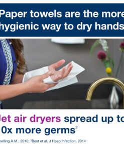 Tork Paper Hand Towel Roll Natural H21, Universal, 100% Recycled Fiber, 6 Rolls x 1000 ft, RK1000 1 Count (Pack of 6) 12 71nBGpLNFkL