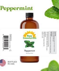 Peppermint Essential Oil (Huge 4oz Bottle) Bulk Peppermint Oil - 4 Ounce 4 Fl Oz (Pack of 1) 24 71nCCF9AbQL