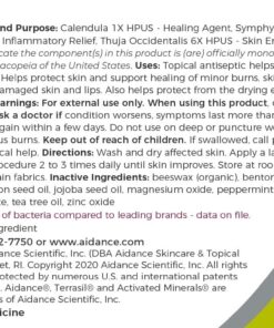 Terrasil Skin Repair Cream MAX, Natural Ingredients, Zinc Oxide Ointment for Folliculitis and Boil Symptoms, All Purpose First Aid Supplies, Anti Itch Cream, 50g 15 71nCzeqJNDL