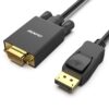 DisplayPort to VGA Adapter, Benfei DP DisplayPort to VGA 6 Feet Cable Male to Male Gold-Plated Cord Compatible for Lenovo, Dell, HP, ASUS and Other Brand 1 PACK 10 71nDoXKvx8L
